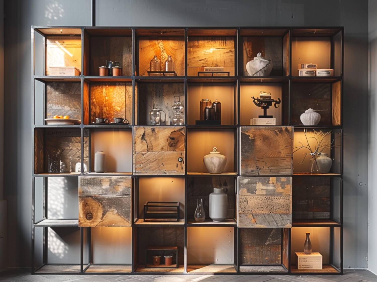 Najlepsze regały z ukrytymi schowkami na 2025 rok.