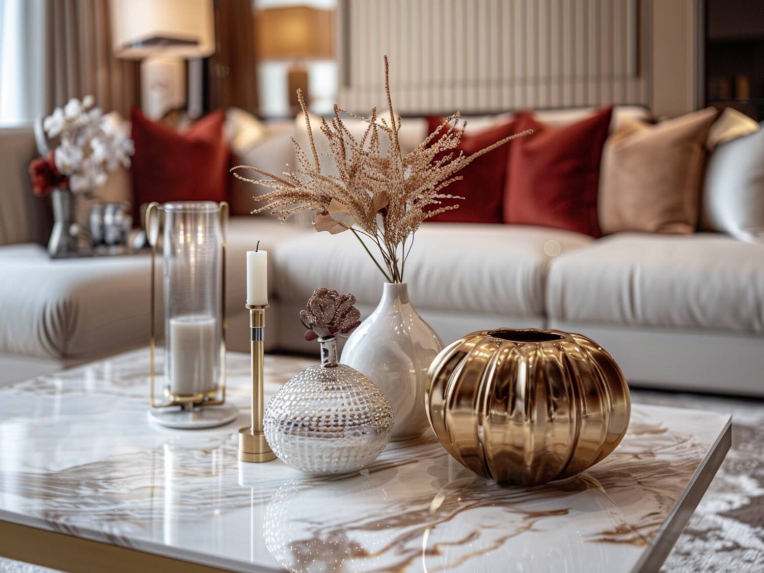 Jak dopasować dodatki do wnętrz z meblami luksusowymi