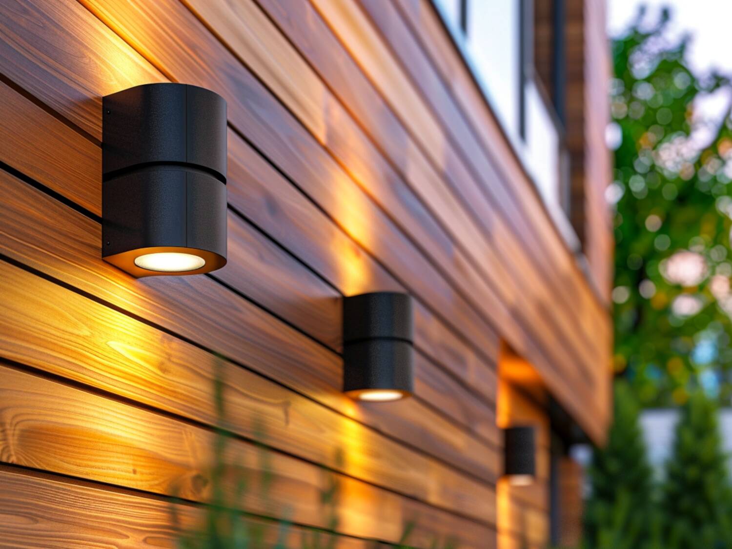 Jakie lampy elewacyjne najlepiej sprawdzą się w domach z elewacją z drewna