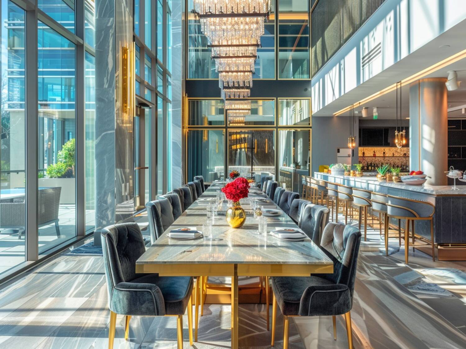 Jak dopasować meble w stylu glamour do nowoczesnych wnętrz