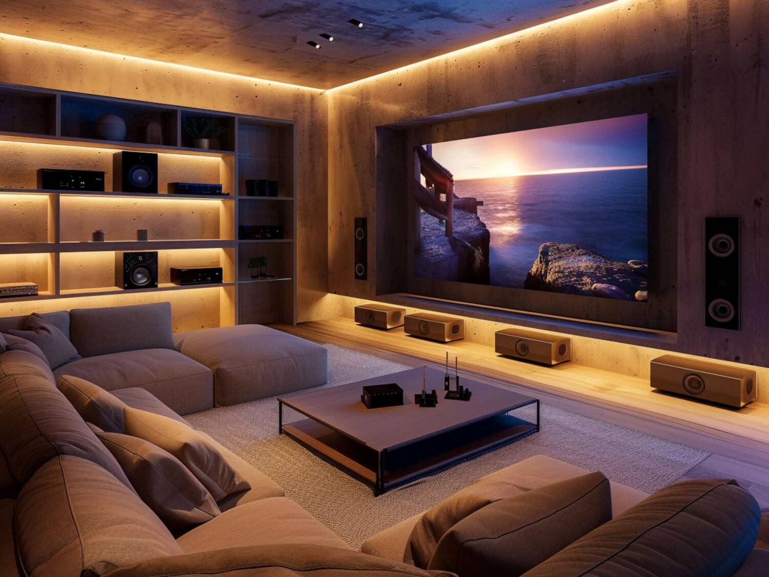 Jak stworzyć funkcjonalny kącik telewizyjny z narożnikiem w salonie