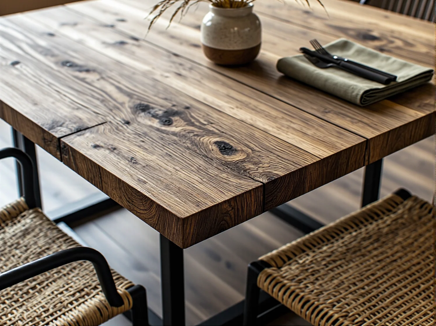 Wygodne fotele i estetyczne stoliki w nowoczesnej kawiarni dla gości