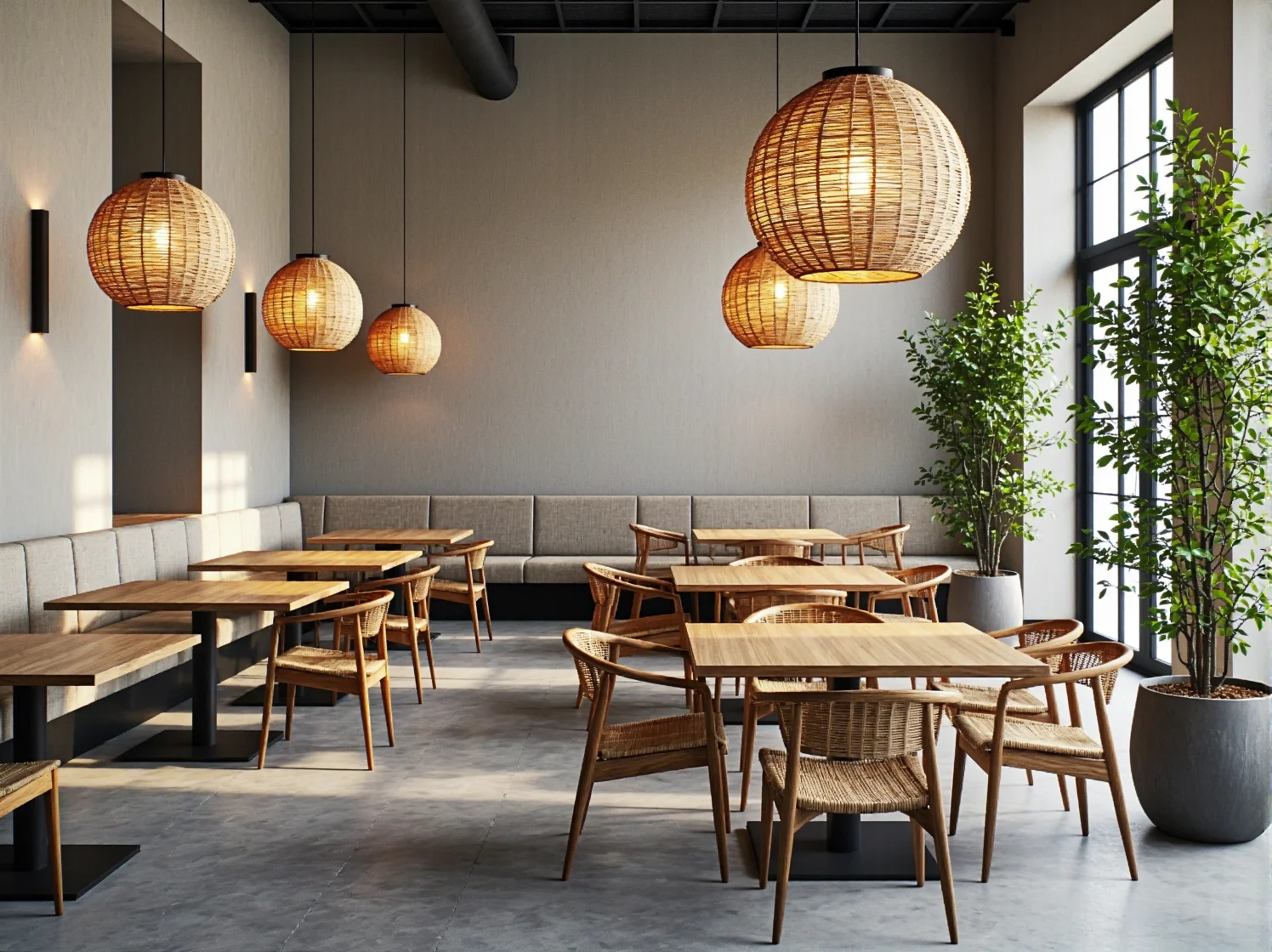 Drewniane stoły i krzesła jadalniane z naturalnego dębu