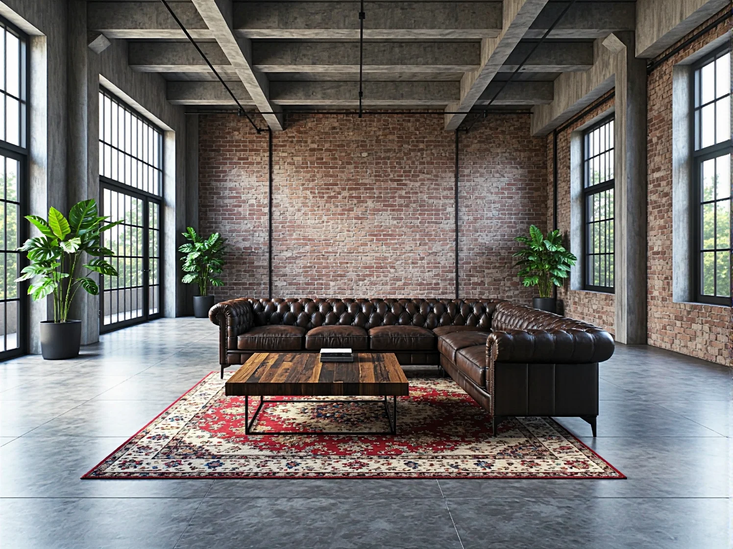 Narożnik skórzany ciemnobrązowy w stylu chesterfield z pikowaniem