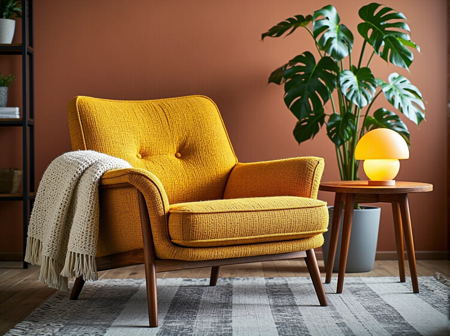 Różne rodzaje lamp podłogowych i stołowych do budowy klimatu w domu.