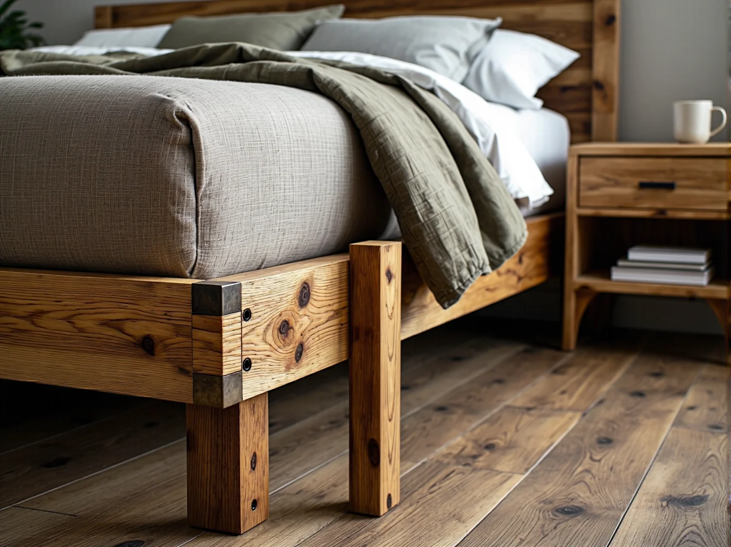 Stylowa drewniana komoda zyskująca szlachetny wygląd z upływem czasu