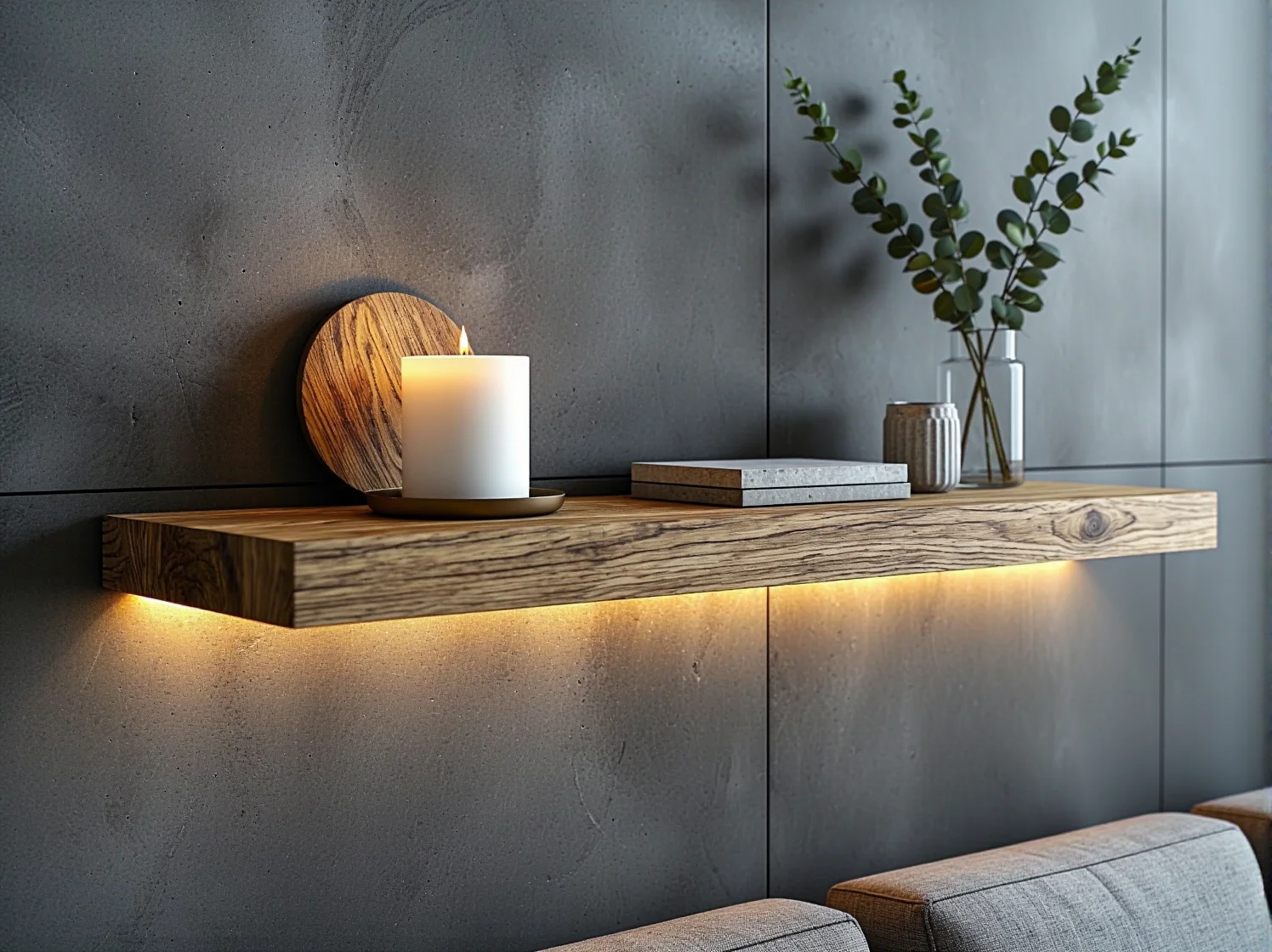 Nowoczesne taśmy LED podkreślające architekturę wnętrza i budujące nastrój.