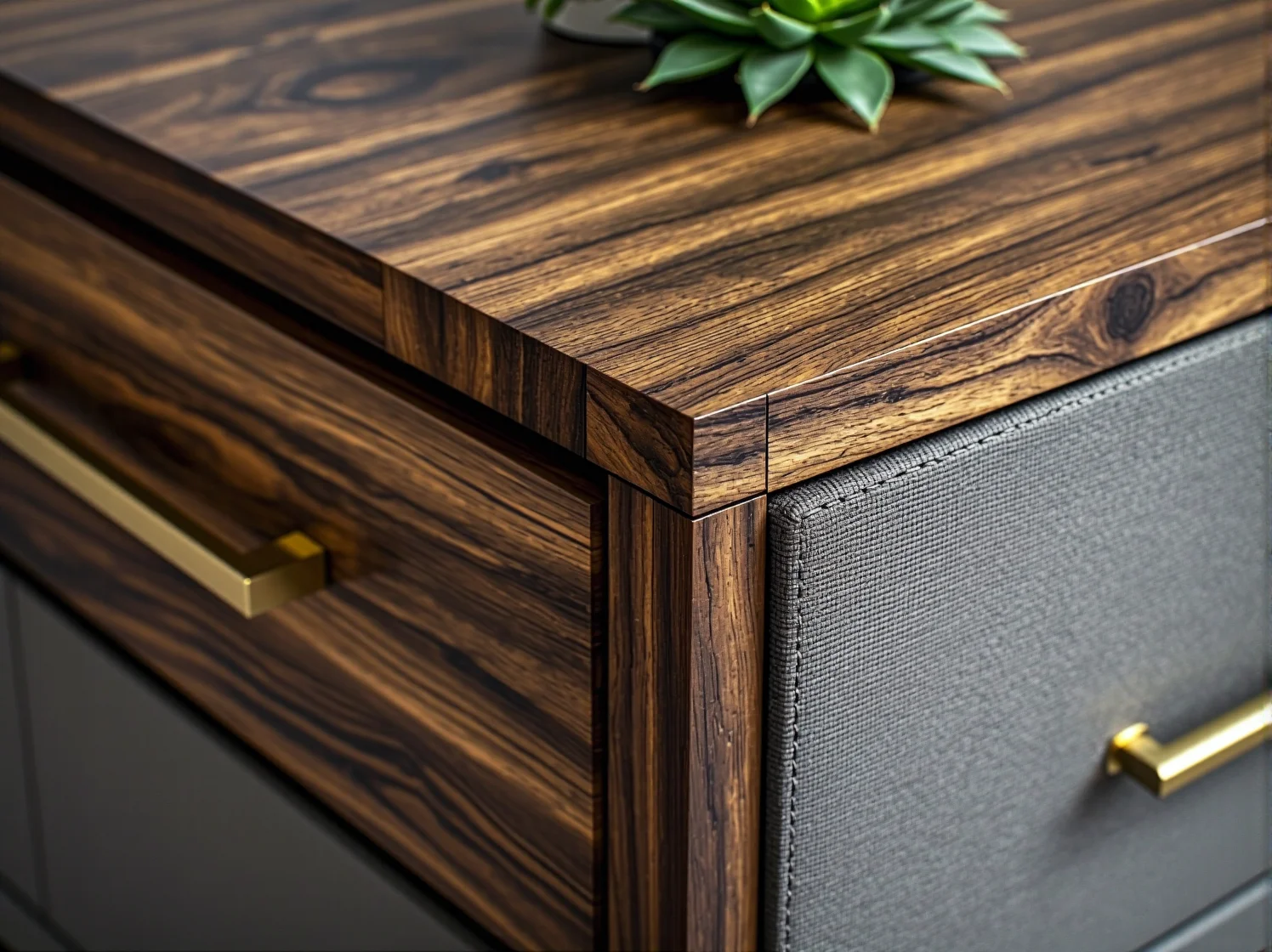 Zbliżenie na słoje drewna dębowego ukazujące wysoką jakość i trwałość