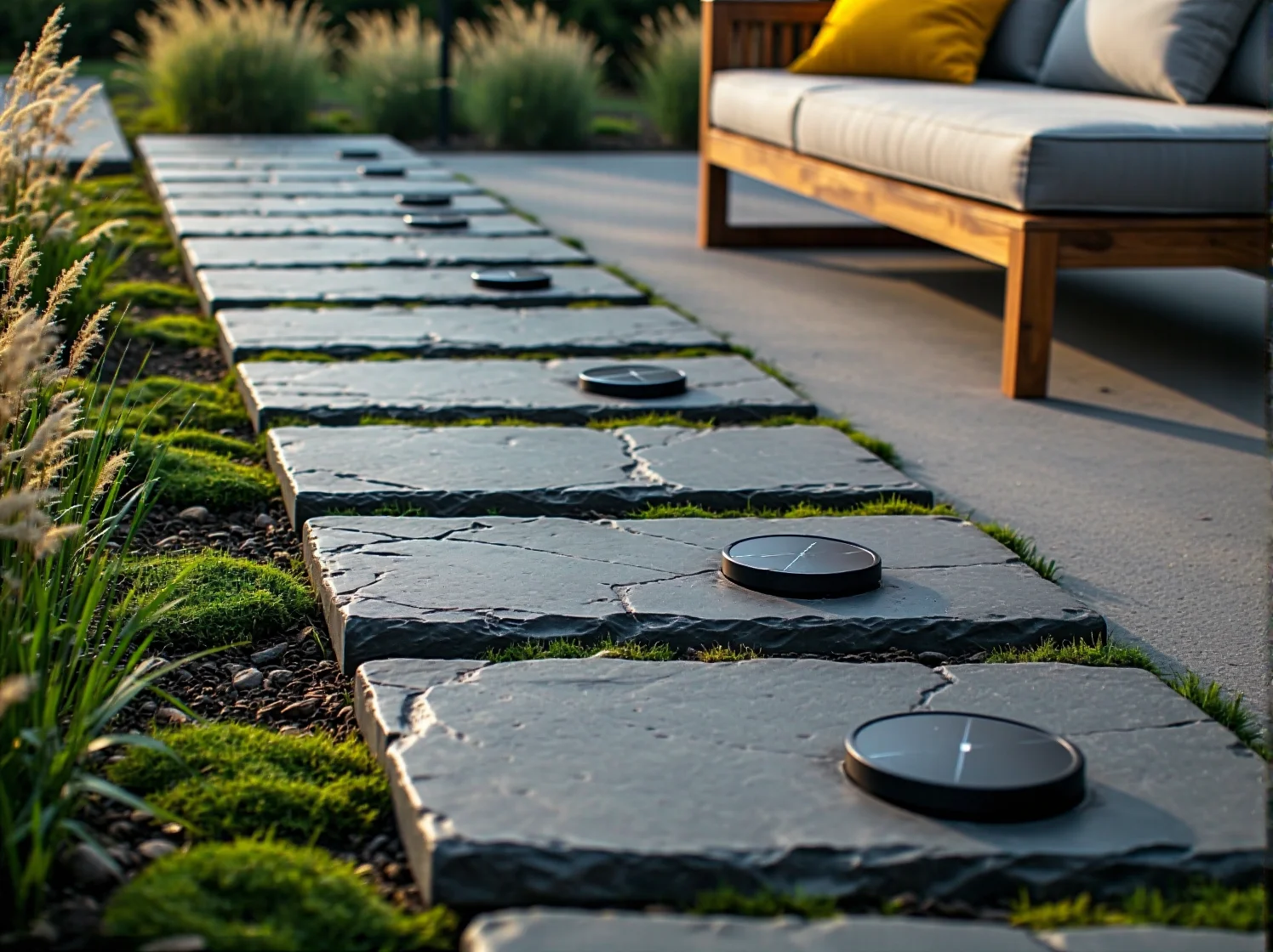 Odporne na wilgoć latarnie solarne tworzące klimat nad jeziorem